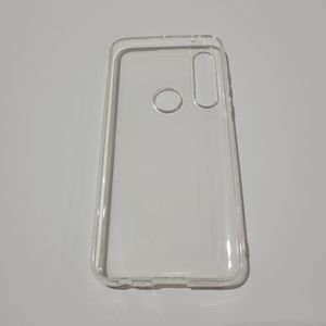Clear moto G power 2020 phone case